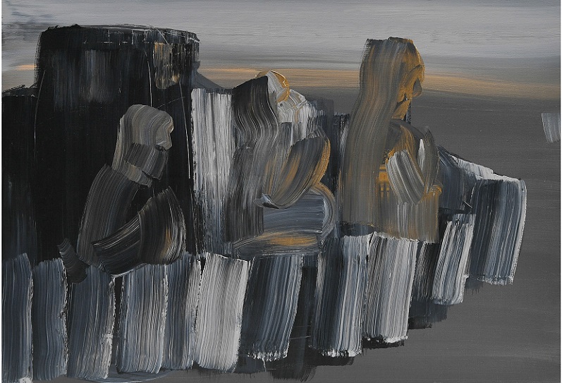 천개(天開)의 빛, 2017, Acrylic on canvas, 117×80cm